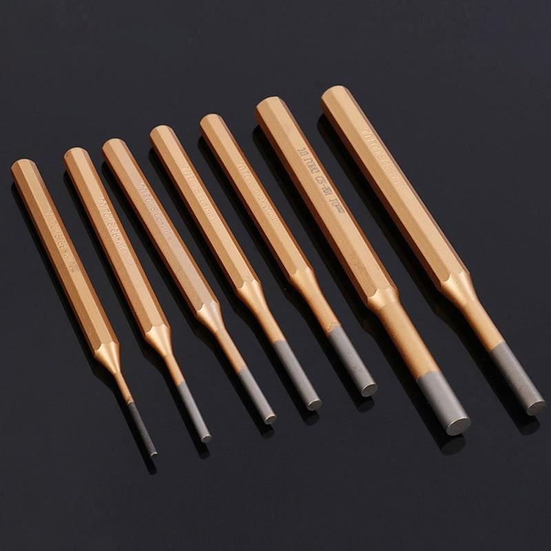 High-quality Carbon Steel Cylinder Drift Pin 3~10mm Cylinder Cylinder Punch Impact Drill Bit Mechanical Maintenance 6
