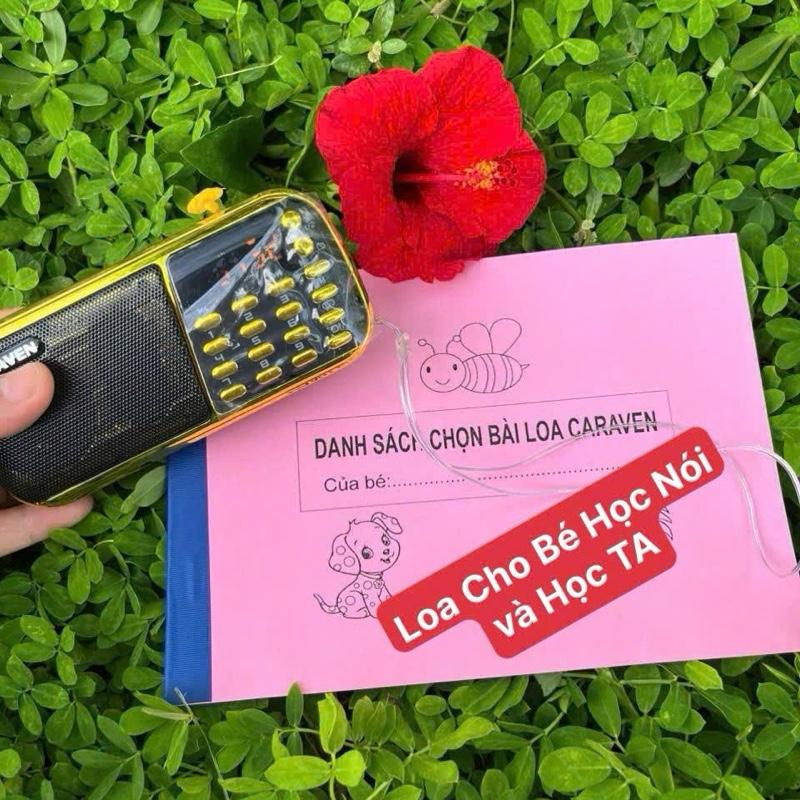 (TÂM HUYẾT) Bộ loa cho bé 0-10 tuổi tắm ngôn ngữ học nói và học tiếng Anh cực hiệu quả với list nhạc tâm huyết hơn 2000 bài cả Việt và Anh bé tha hồ nghe(thẻ nhớ 16gb đã copy sẵn nhạc))