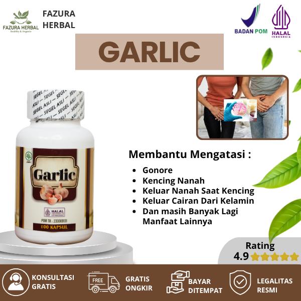 Garlic Suplemen Untuk Gonore, Kencing Nanah, Keluar Nanah Saat Kencing, Keluar Cairan Dari Kelamin, Infeksi Menular
