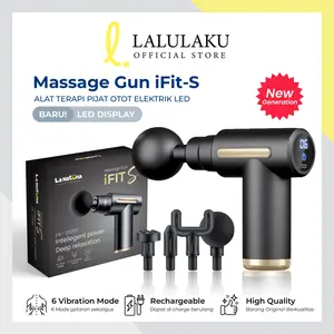 Alat Terapi Otot/Alat Relaksasi Otot Fasia Muscle Massager Gun Hitam Facial