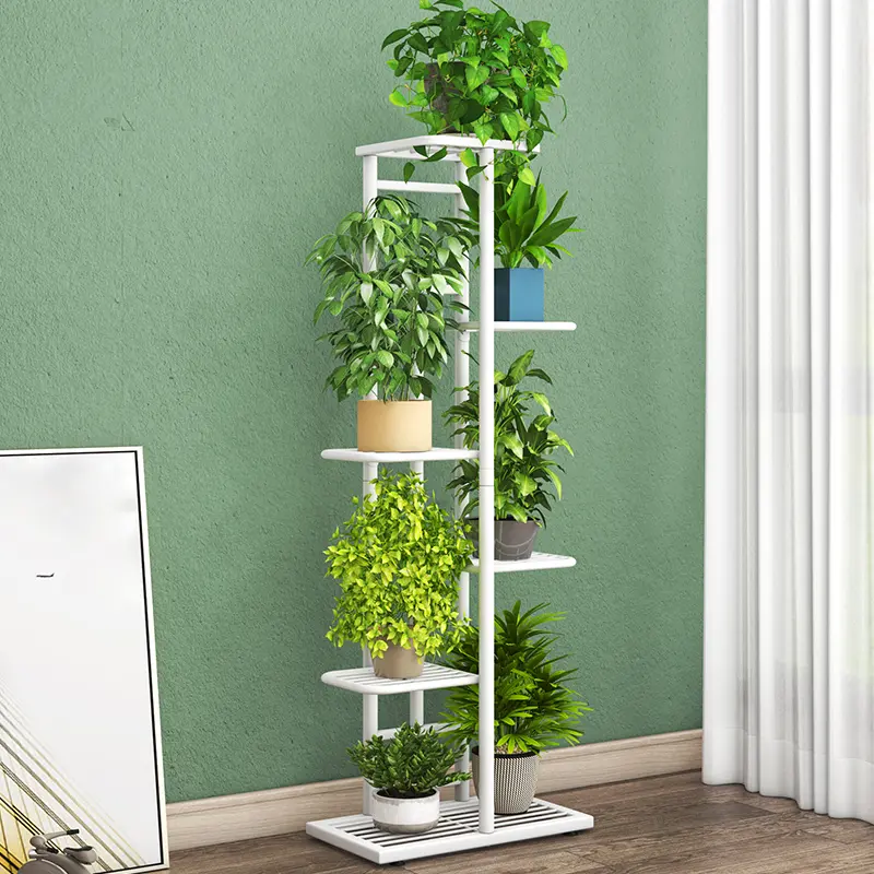 【in stock】plant rack flower pot rack flower rack multi-layer display rack balcony garden living room Organiser