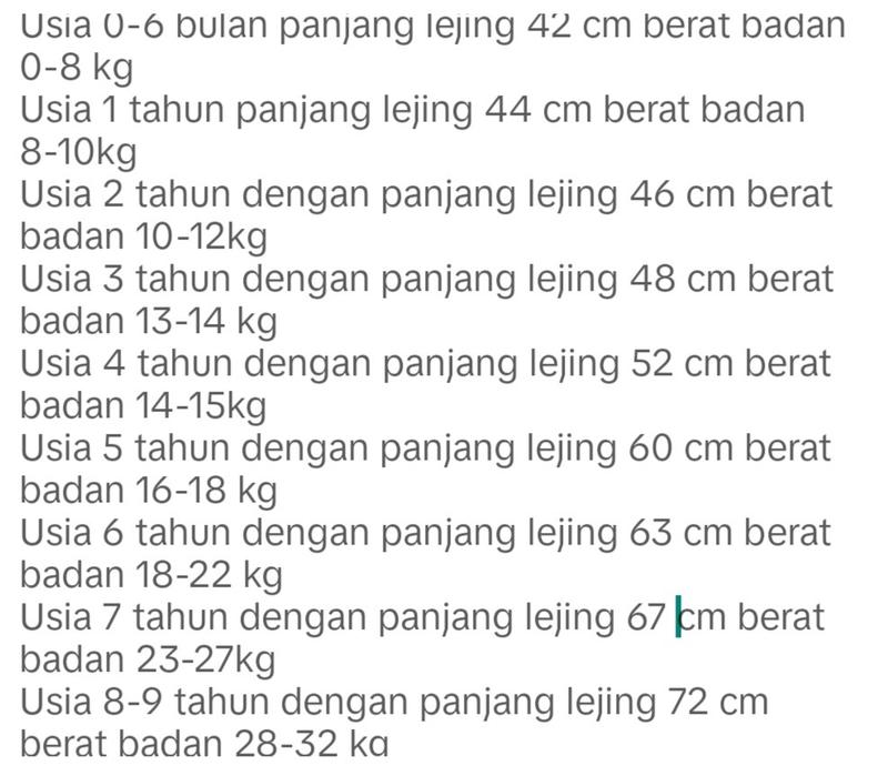 Product Introduction of Lejing Anak Perempuan Usia 0 bulan-9 Tahun Bermotif Bahan Katun Strech Lejing Anak Nyaman di Pakai 0