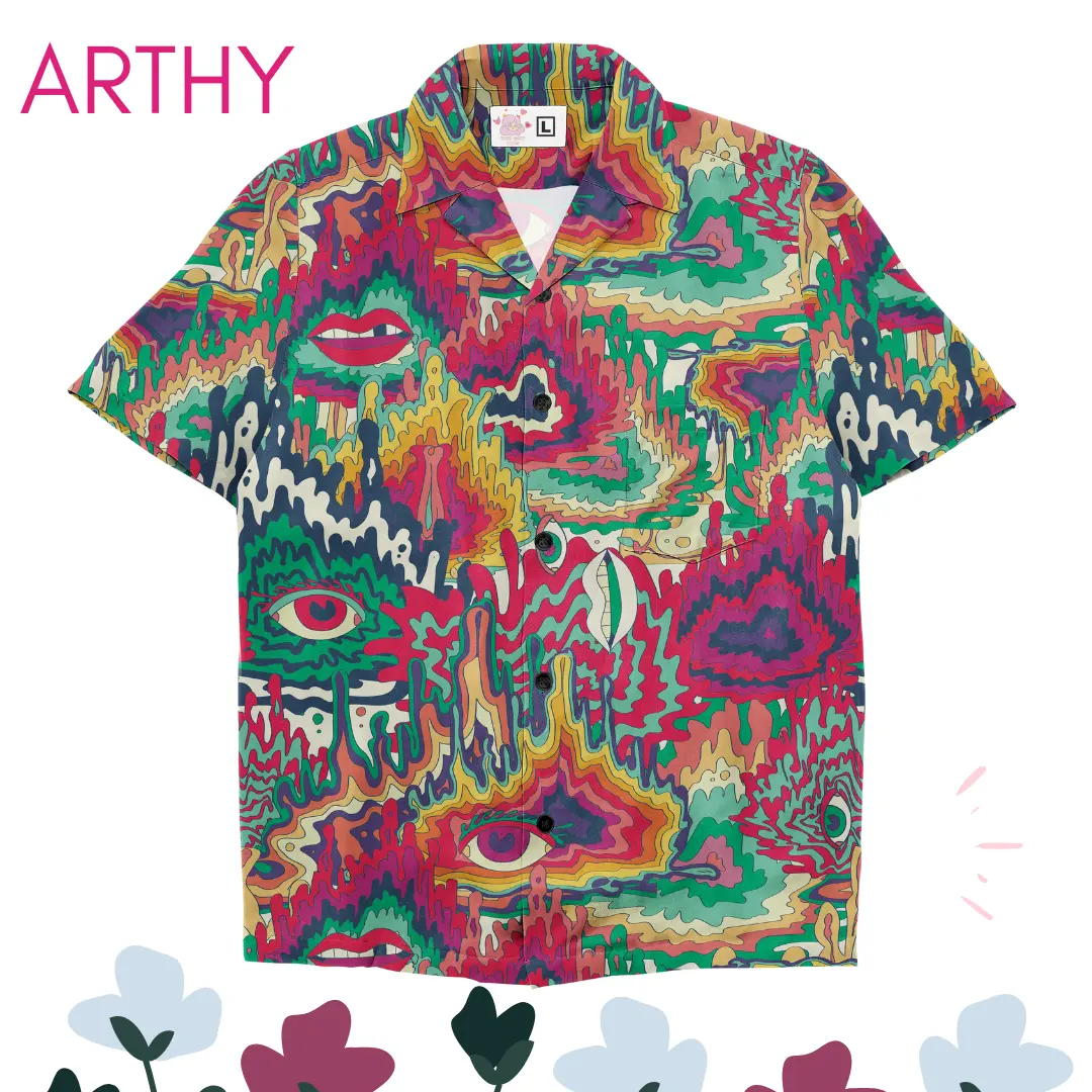 YGT Kemeja Oversized Fullprint - ARTHY