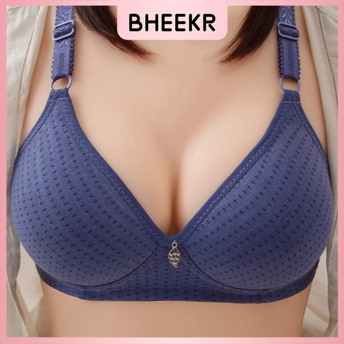 Women Bra Push Up Wireless BC Cup Cotton Straps Adjustable Women's Underwear Without Wires
