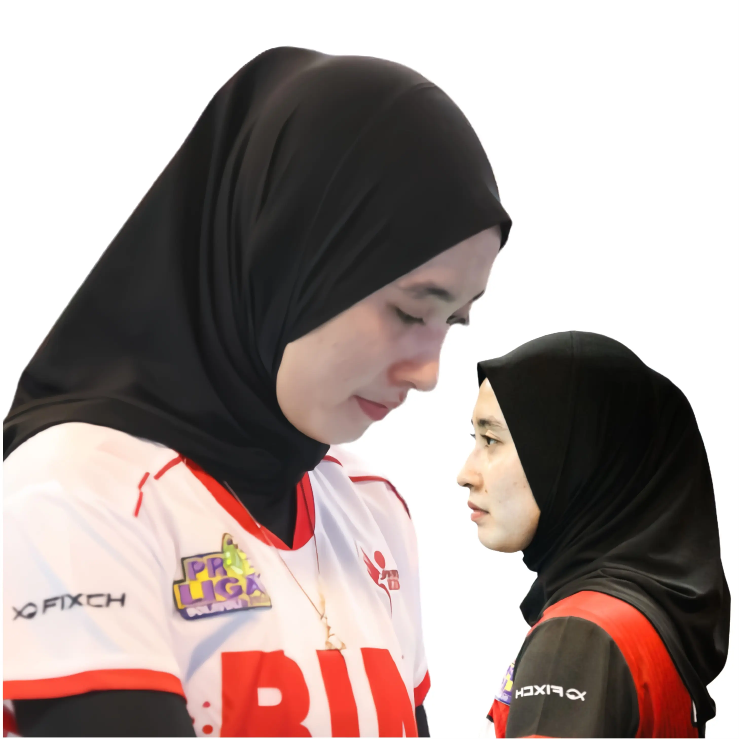 Hijab Instan Sporty Olahraga Model Non Pet Bahan Jersey Stretch Hitam Dewasa Nyaman