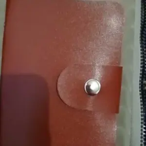 Dompet Kartu Kulit Warna Warni / Card Holder 24 Slot Penyimpanan Serbaguna