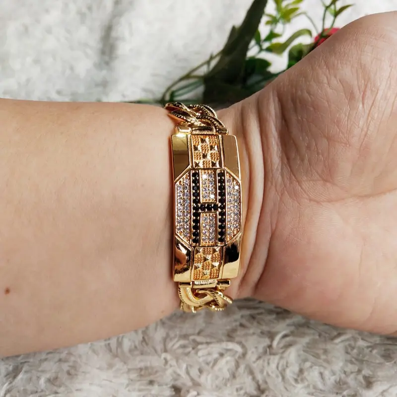 Gelang Rantai Mata Permata untuk Aksesoris Wanita - Bracelets dengan Desain Elegan 2