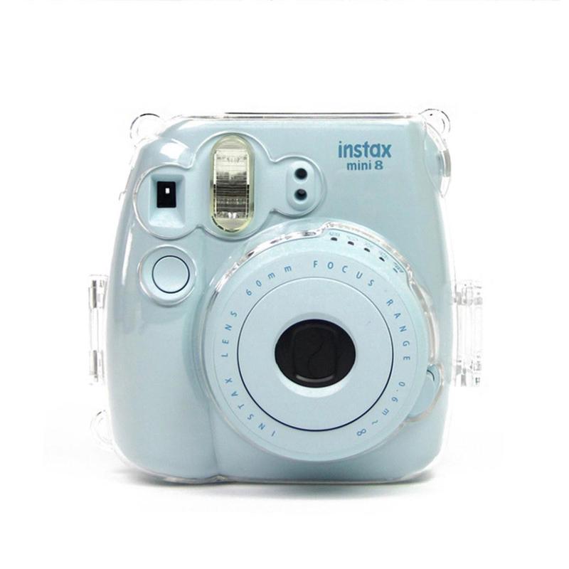 ELBBKG Fujifilm Instax 8 / 8 + 9 Phim Camera Trong Suốt Cứng Túi Bao Mới