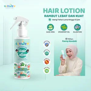 (Glowby) Hair Lotion Bayi dan Anak Menyuburkan dan Melebatkan Rambut Wangi Tahan Lama 100 ml