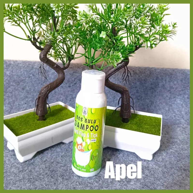 paket bundling 5botol sampo 100ml anti kutu jamur bulu rontok kucing 5