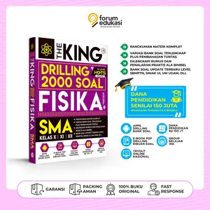 BUKU THE KING DRILLING 2000 SOAL FISIKA SMA