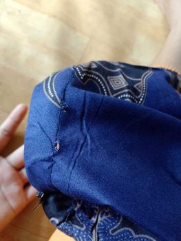 Product Review of Maura Couple / Couple Gamis Kemeja Pria Lengan Pendek Baju Ibu Batik Muslim from A** 2