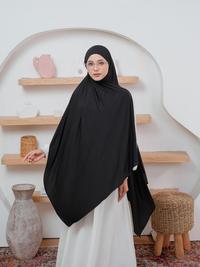 Gambar Jilbab Pashmina Khimar Bandana Instan Jersey Syari Amaluna Jumbo 3in1 - Coksu dari AMALUNA Kota Bandung 5 Tokopedia