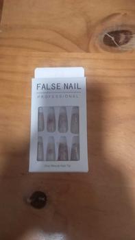 Product Review of 24pcs Long Ballerina Fake Nails Leopard French Red Edge Rose Flower Full Cover Press on Nails DIY Detachable from (**🐊 0