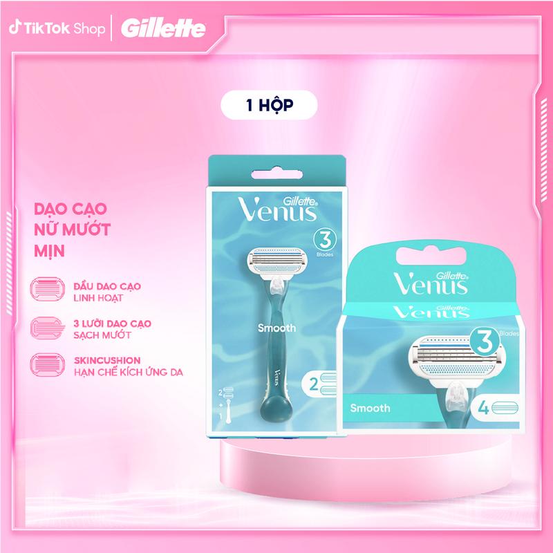Dao Cạo Nữ Lưỡi Dao Cạo GILLETTE Venus Smooth