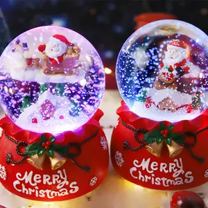 Bola Musik Natal Snowball Christmas Bola Salju Musik