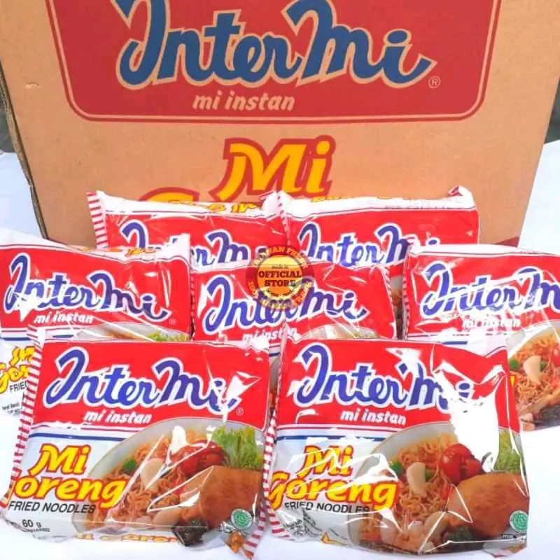 Intermi Goreng 20pcs Murah - Makanan Ringan Enak - Noodles, Food