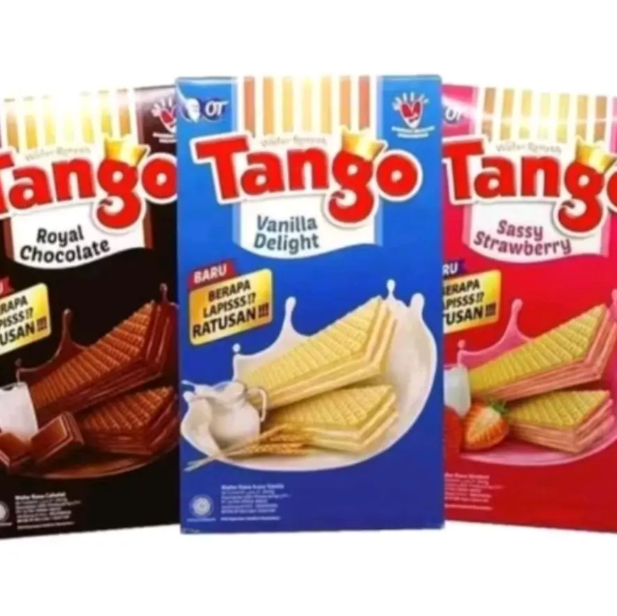Wafer Tango 5gr Mini Snack Renyah Isi 20 Pack – Cemilan Praktis Murah