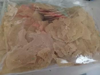 Product Review of Emping Remuk / Emping Patah / Emping Remukan / Emping melinjo Pajang 400 gram Siap Goreng Pedas Camilan snak from s**a l**a 1