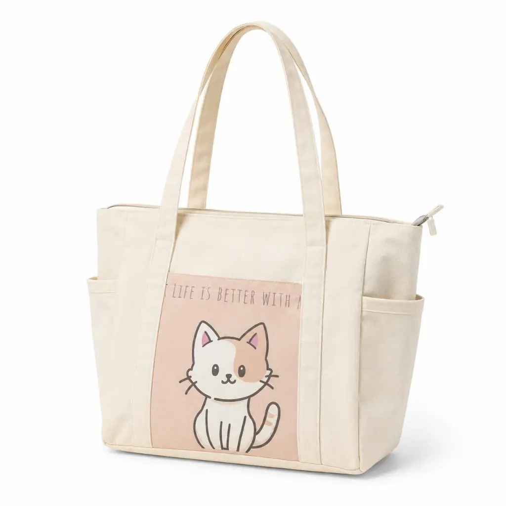 Túi Vải Canvas Túi ToTe 4 Ngăn Kiểu Dáng Cute Đi Chơi, Mua Sắm Kích thước 40cm x 30cm Loại Có Khóa kéo, Chất Vải Dầy Dặn | BigBuy360 - bigbuy360.vn Túi Vải Canvas Túi ToTe 4 Ngăn Kiểu Dáng Cute Đi Chơi, Mua Sắm Kích thước 40cm x 30cm Loại Có Khóa kéo, Chất Vải Dầy Dặn | BigBuy360 - bigbuy360.vn