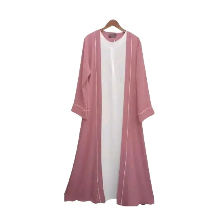 Turkishtan Gamis abaya kombinasi warna. Crinkle Airflow Dress Wanita Muslim 0