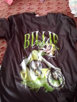Product Review of T-SHIRT BILLIE EILISH RAP TEE OVERSIZE STYLE WASHING VINTAGE TEE from l**8 1