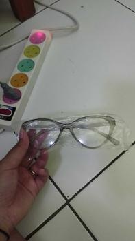 Product Review of Kacamata cat eye anti radiasi wanita korea fashion import Glasses from Z**🌵 2