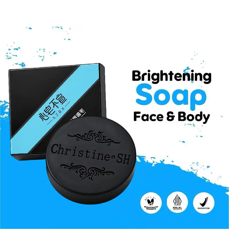 BEAUTY SKINCARE Sabun Muka Wajah Laki-laki Pria Mencerahkan Wajah Kusam Berminyak Berjerawat Brightening Soap