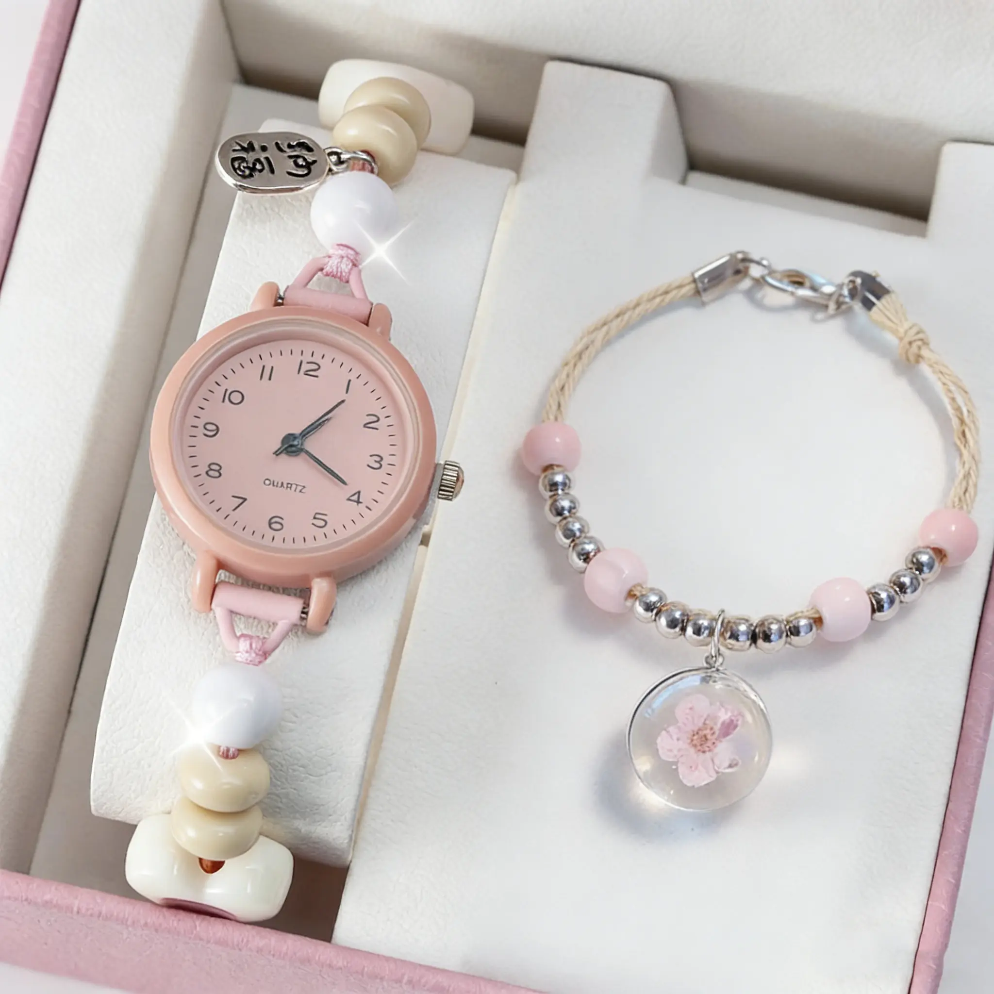 Pink+bracelet(NO BOX)