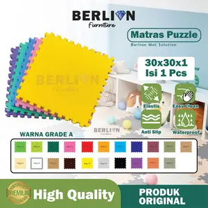 Matras Puzzle  30 x 30 Tbl 1 Cm isi 1 Pcs / Alas Lantai / Playmat / Tikar / Karpet  / Alas Bermain anak