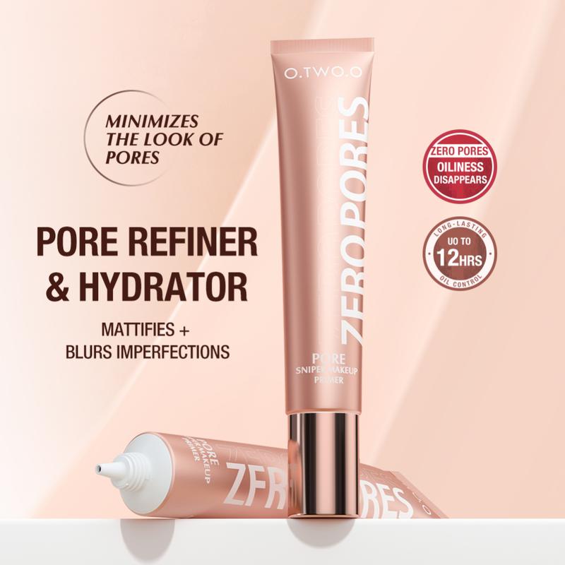 Product Introduction of 【Buy 1 Take 1】O.TWO.O Face Primer Base Makeup Oil-Control 20Ml Invisible Pore Smooths Fine Lines Brighten Moisture Primer For Face Cosmetics Texture Moist smooth Cosmetic Makeup 33
