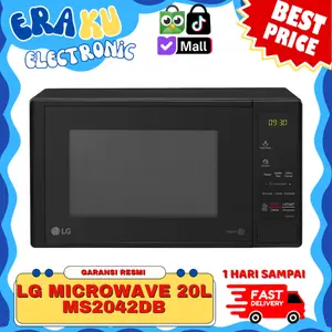 MICROWAVE SOLO MS2042DB LG 20 LITER I-WAVE DEFROST REHEAT ANTI BACTERIA MS20