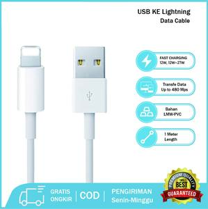 Kabel Data USB Type C Fast Charging 1m Transfer Data 480 Mbps Bahan LMW PVC Garansi Kualitas Terbaik - Cable