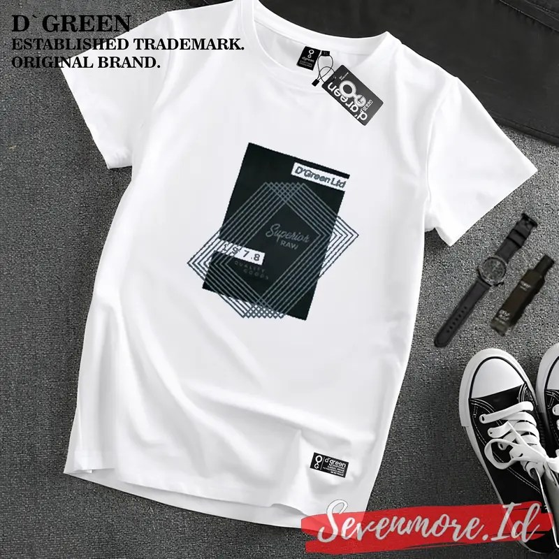 D`GREEN Tshirt Original Pria Wanita Motif SUPERIOR RAW 1978 / Kaos Original cowok / Baju Kaos Ariel Noah terbaru terlaris terbaru/ Kaos distro cowok / kaos pria dewasa /baju distro pria dewasa keren terbaru / Kaos original d green terbaru Bandung Katun 0