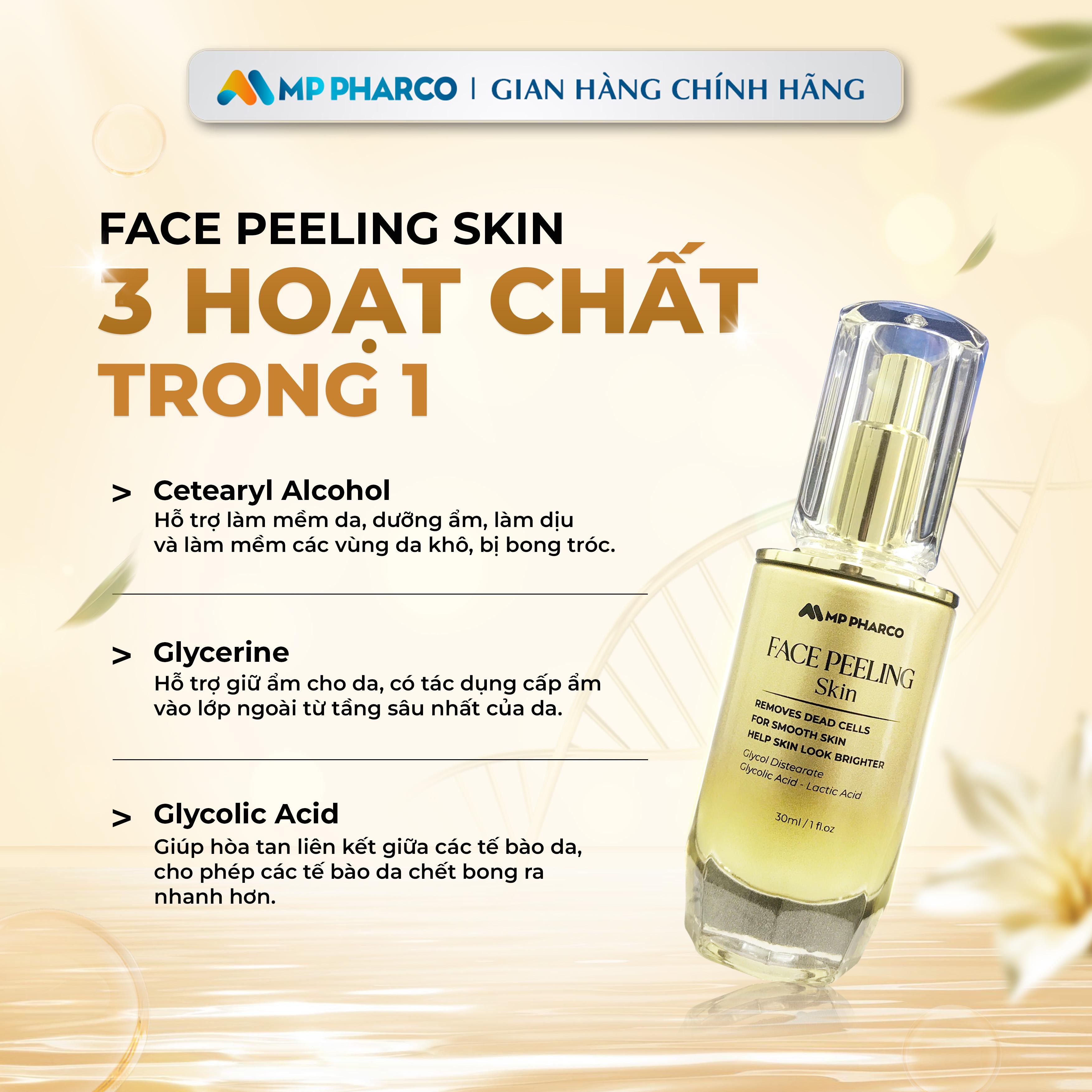 K61 FACE PEELING Skin ,Peel da MP Pharco thế hệ mới không bong ,hỗ trợ cải thiện lỗ chân lông ,hỗ trợ làm sáng da Skincare
