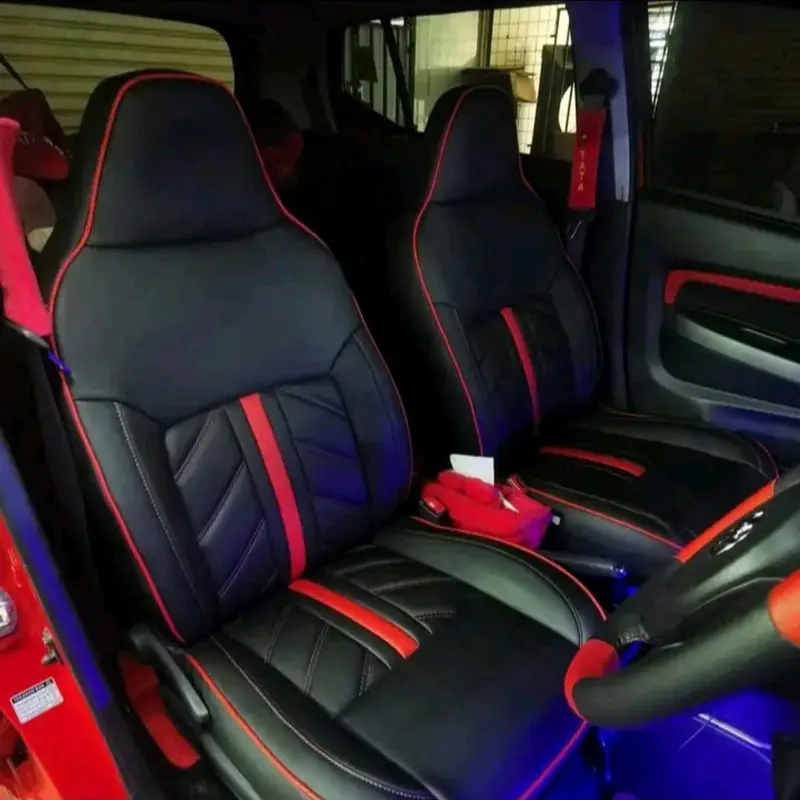 Sarung jok mobil agya/ayla 2014/2024 full set 2 baris Car Sporty 5