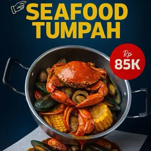 Seafood Paket Kepiting Single Mix Kerang