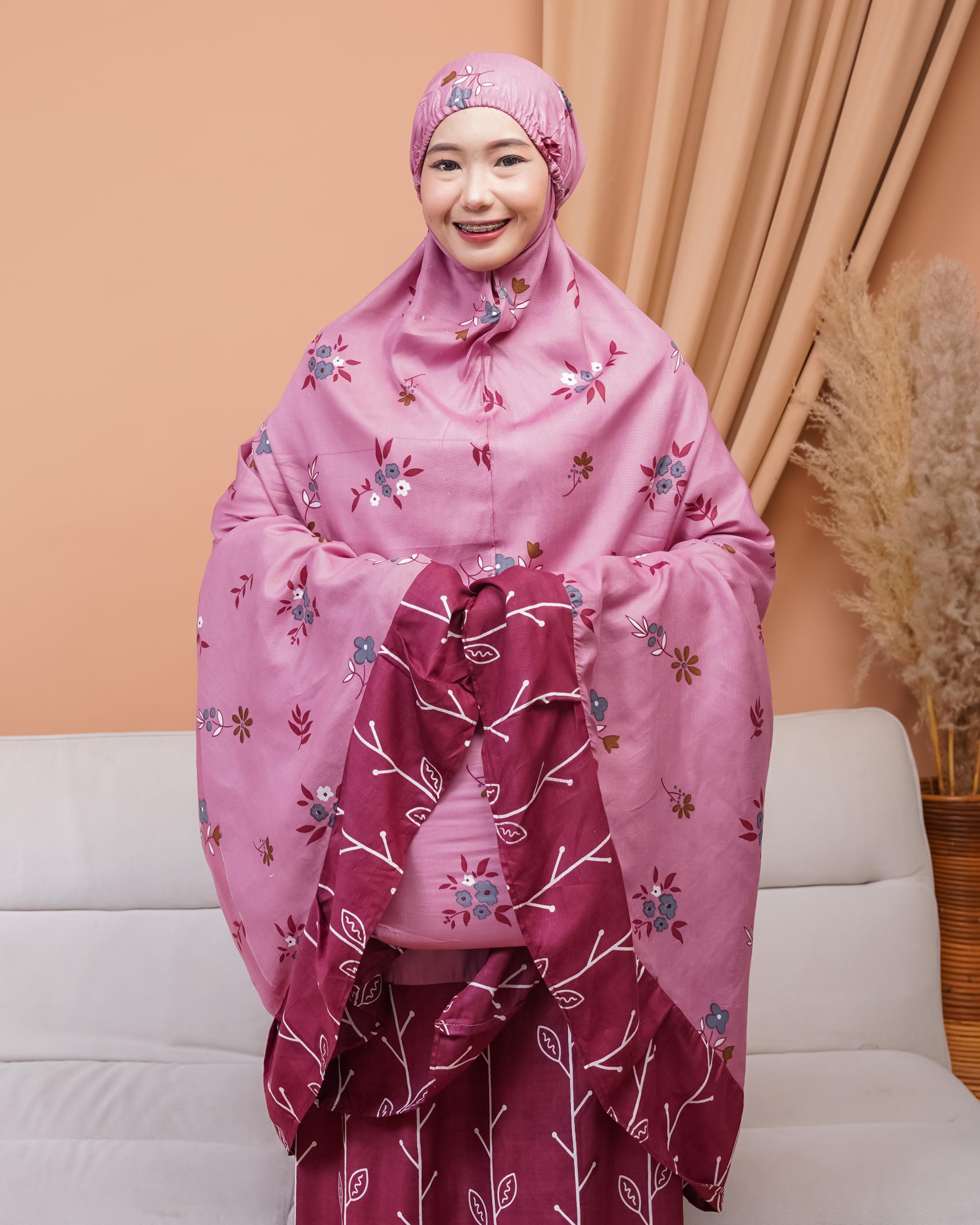 Mukena Dewasa Jumbo Halus Lembut Nyaman Adem Cantik Terbaru Traveling Della Mewah Mukena Dewasa Jumbo Halus Lembut Nyaman Adem Cantik Terbaru Traveling Della Mewah