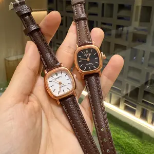 SS Jam Tangan Wanita Polos Casual Dial Segi Fashion Analog Quartz Simple Strap Kulit Pu Leather RM001 SS Jam Tangan Wanita Polos Casual Dial Segi Fashion Analog Quartz Simple Strap Kulit Pu Leather RM001