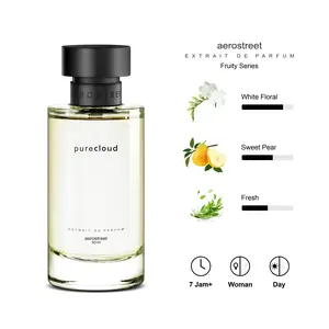 Aerostreet Parfum Fruity Pure Cloud Aroma White Floral Sweet Pear Fresh - Extrait De Parfum PF001 Parfum Wanita