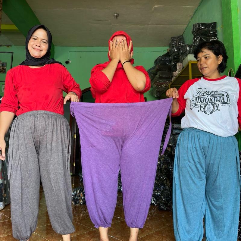 CELANA JUMBO JOGGER PANJANG WANITA KOREAN STYLE BATARA KRESNA 1