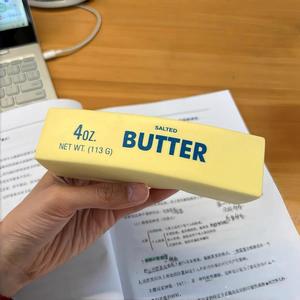 超ソフトでゆっくり戻るバタープレイドール、食べられないストレス解消おもちゃ、12歳以上向け、不安軽減・手指トレーニングに最適