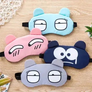 Penutup mata tidur Motif Sleep Eye Mask Travel Sleepmask dengan Ice Cooling Gel/PENUTUP MATA