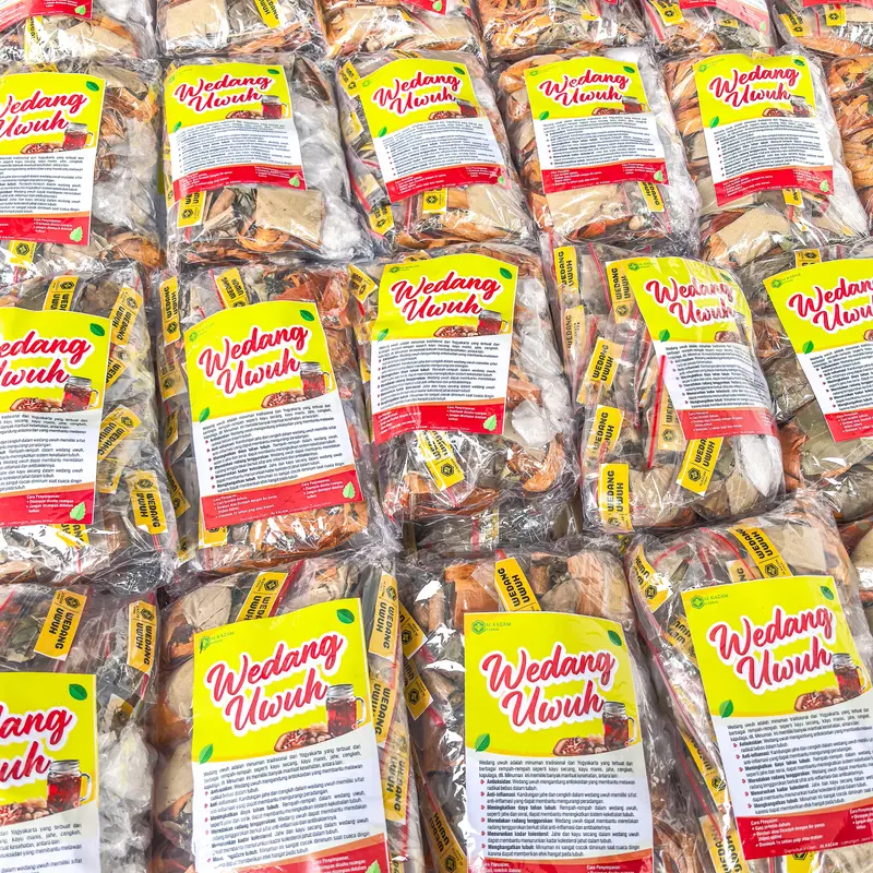 Isi 30pcs Wedang Uwuh 10 Macam Rempah Jahe Kayu Manis Kapulaga Secang Cengkeh Asli Khas Jogja Solo Original 2