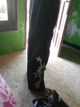 Product Review of BAGGY STAR PANTS CELANA KULOT OVERSIZE Panjang celana skena Wanita Pria Lembut unisex from f**8 1