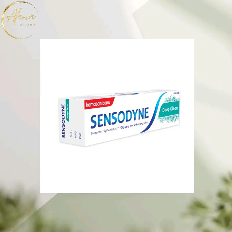 Sensodyne Pasta Gigi Sensitif 100g asli alami Bersihkan Mulut dan Gusi 4