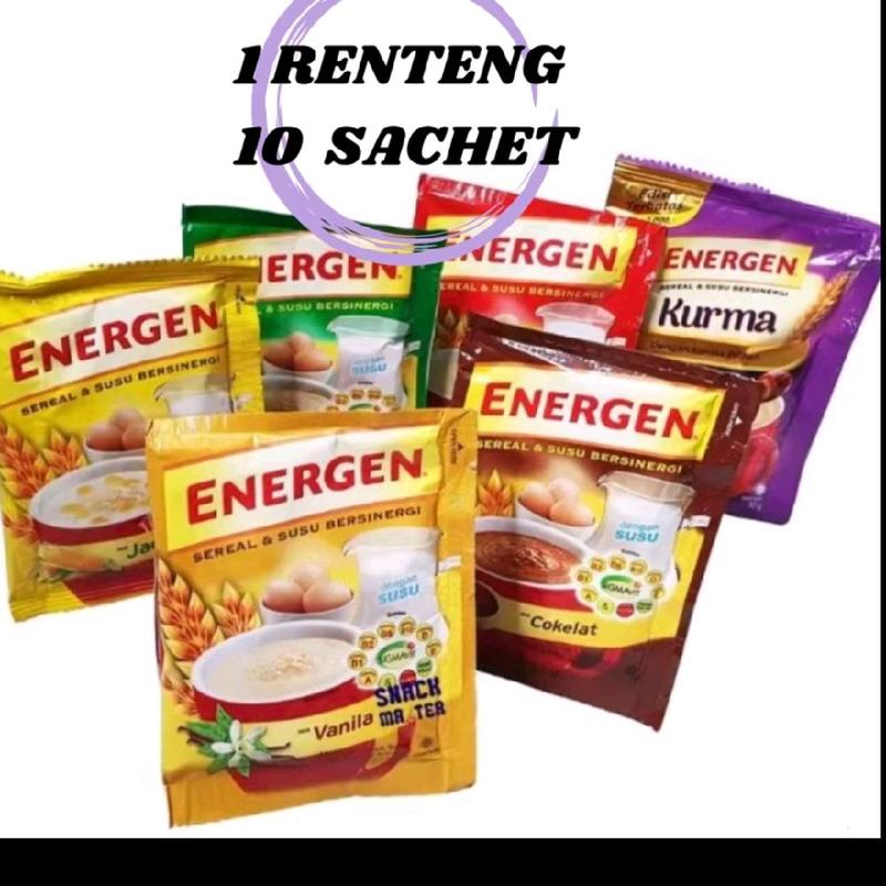 minuman energen 1 renteng isi 10 - TikTok Shop Malaysia