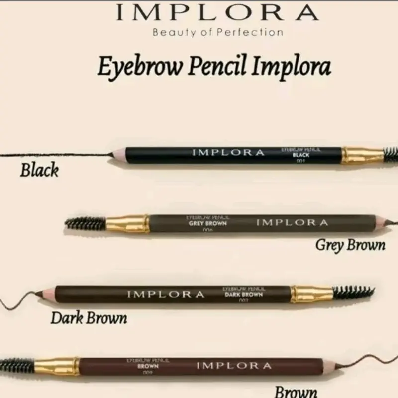 [ 6pc ] Implora Pincil Alis Eyebrow Pencil 1