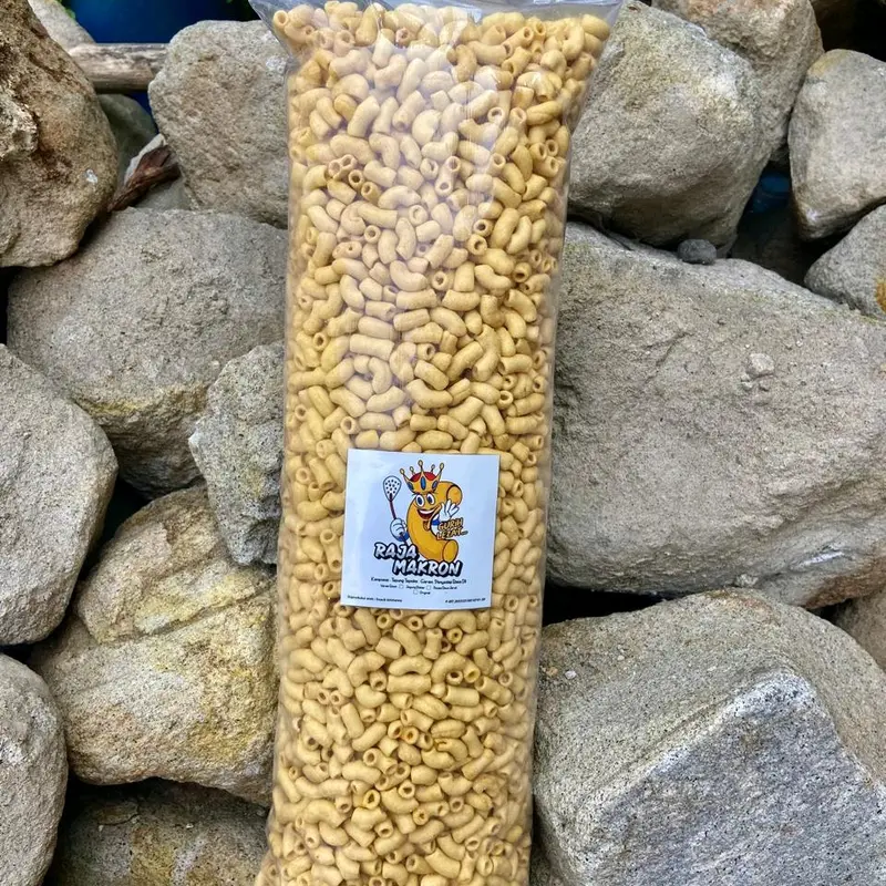 1 BAL MAKARONI KRES BANTAT RASA JAGUNG BAKAR KEMASAN 1 Kg Asin Kuning Makaroni Snack   Makanan Food Cemilan 5
