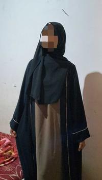Product Review of ZARQA - Luna Gamis 2 | Abaya gamis sisesa Two Tone List Bisban Polos Muslim Turki Dewasa Remaja Lebaran terbaru 2025 Crinkle Mewah Maxi abaya santri Airflow Simple from .**. 1